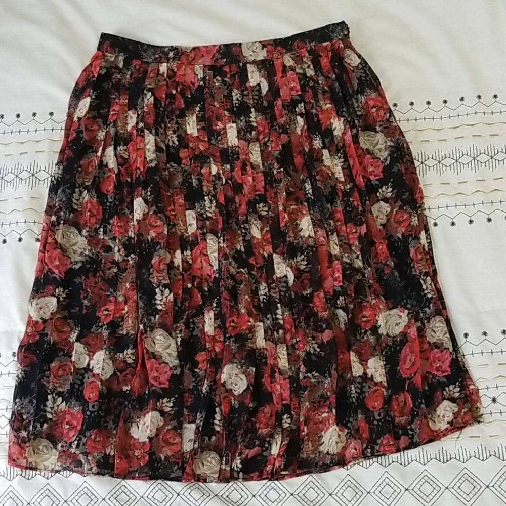 Floral skirt